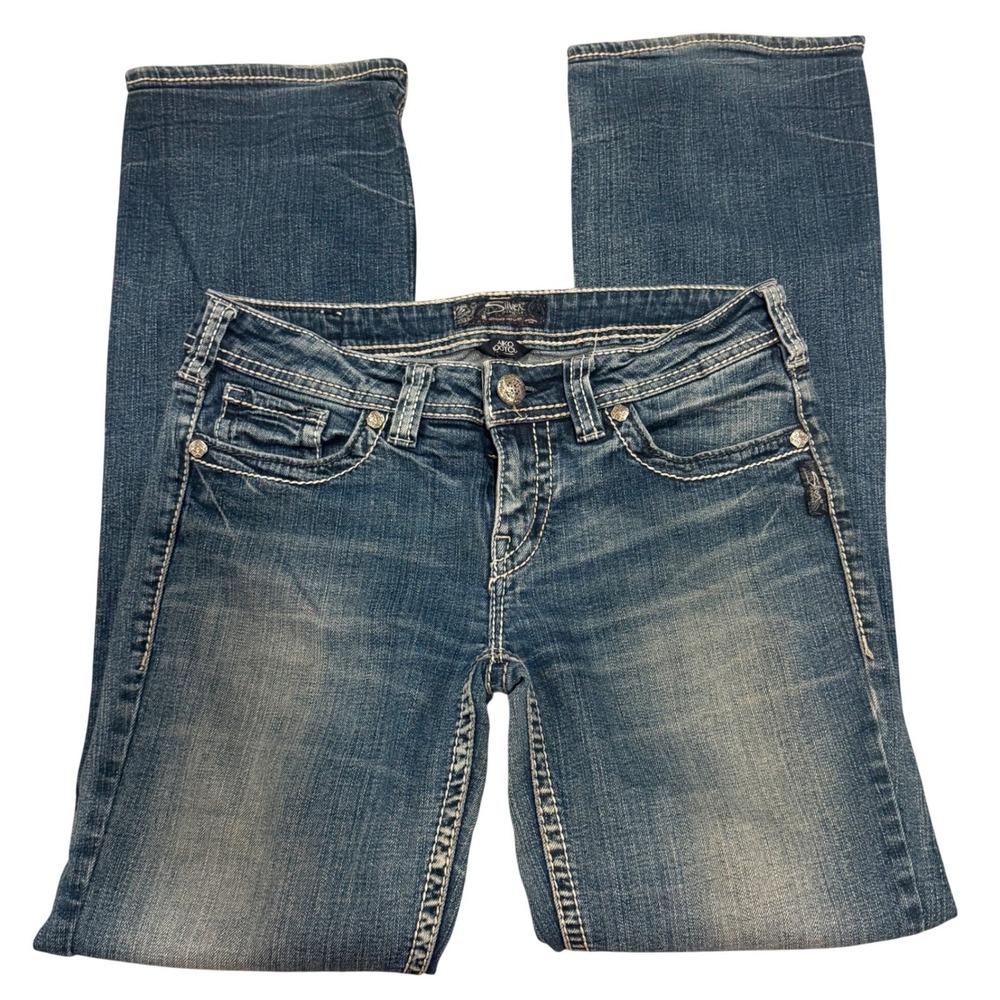 Silver Jeans Co Aiko Bootcut Jeans Medium Wash Blue Denim W29 L33 L93285IB368